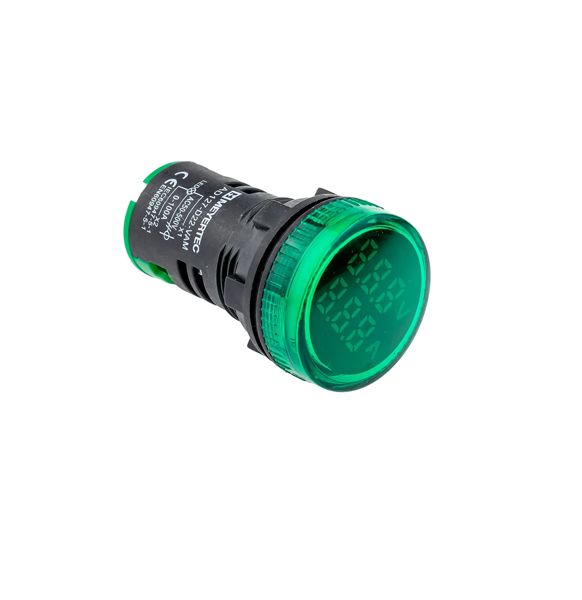 Индикатор тока и напряжения, зеленый