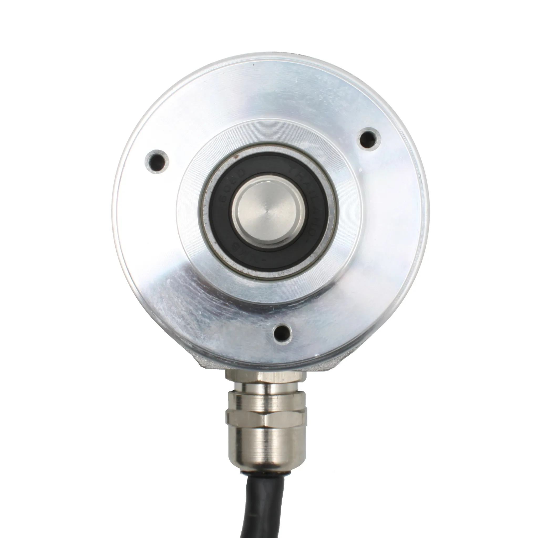 Инкрементальный программируемый энкодер D=50мм, выступающий вал 6мм, 3000 имп/об, 5…30VDC, выход TTL/HTL с инверсией