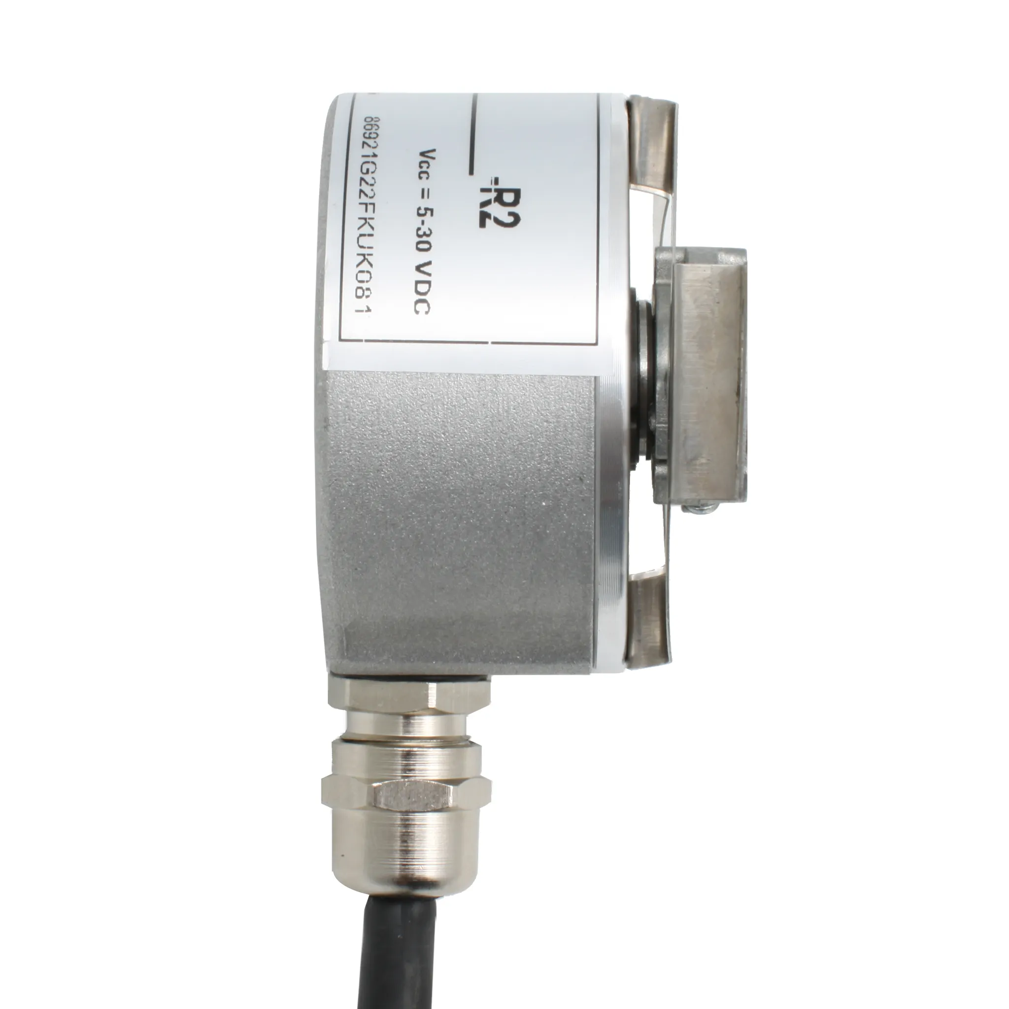 Инкрементальный программируемый энкодер D=50мм, полый вал 12мм, 3000 имп/об, 5…30VDC, выход TTL/HTL с инверсией, IP