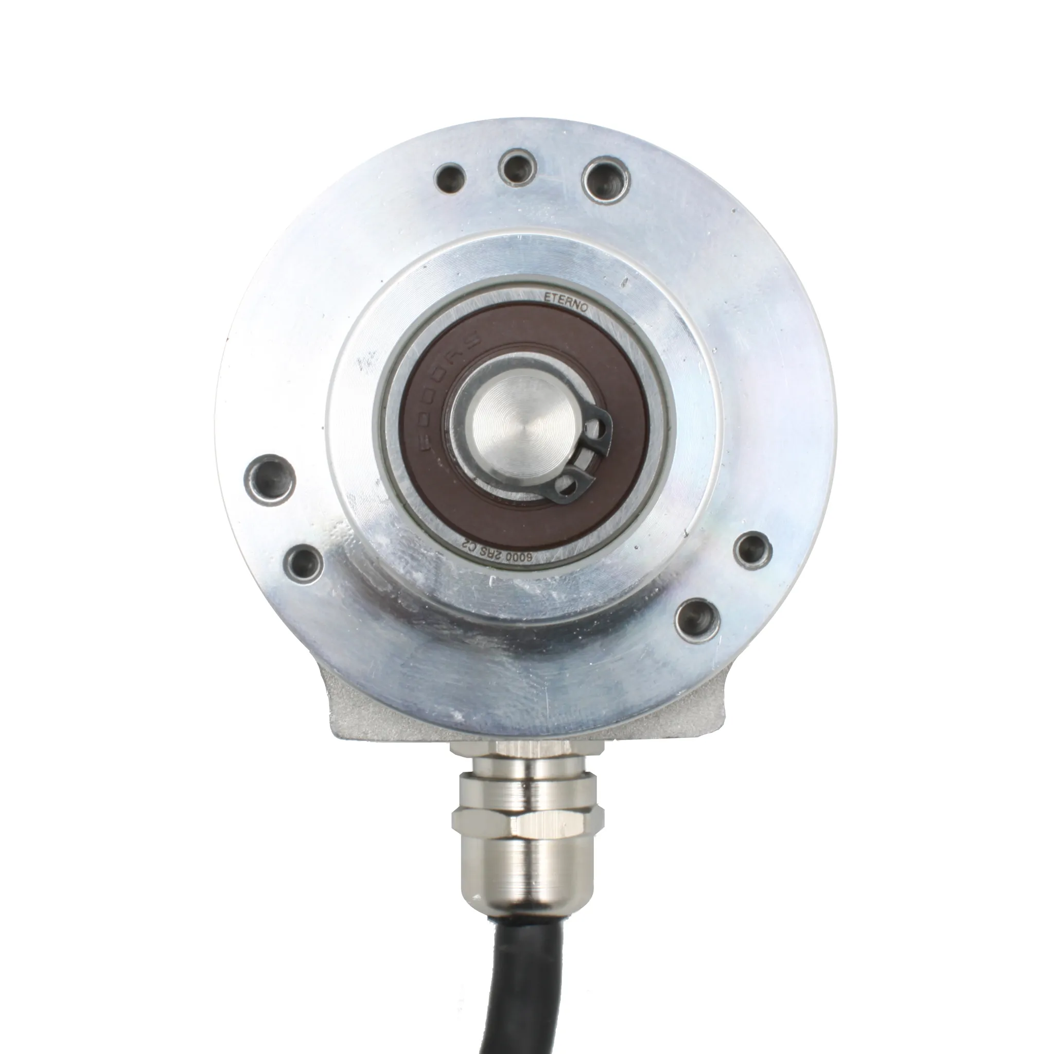 Инкрементальный программируемый энкодер D=58мм, выступающий вал 10мм, 3000 имп/об, 5…30VDC, выход TTL/HTL с инверсие