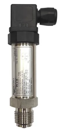 Преобразователь давления IPS-10-G, диапазон 0...10 бар, точность 0,5%, -40 +125 С, 12-36 VDC, IP65, разъем DIN