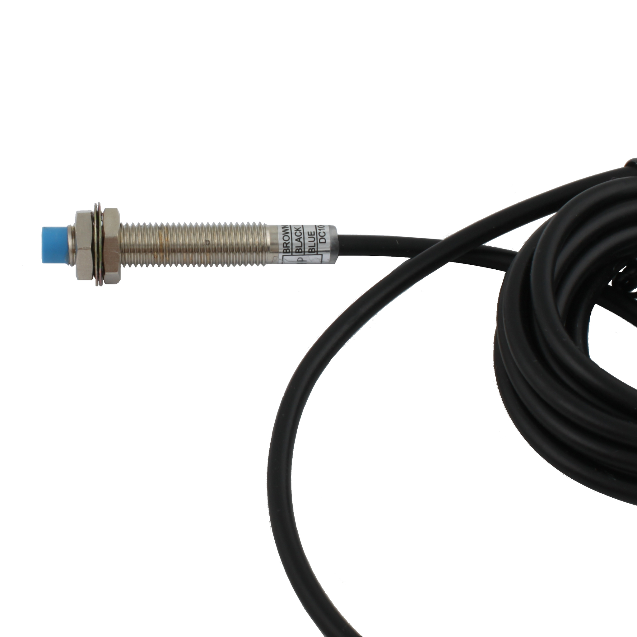 INNOCONT Индуктивный датчик, M8x1, L=49 мм, неэкранированный, зона срабатывания 2 мм, -25 +60 С, 12…24 VDC, IP65, выход: PNP NO, макс. ток 200 мА, кабель 2 м SL-8P2C